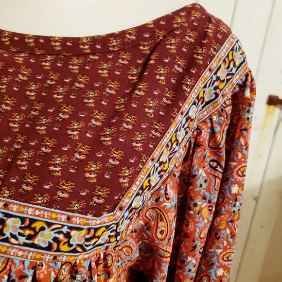 GAP | BOHO PEASANT BLOUSE PATTERNED - Picture 5 of 11